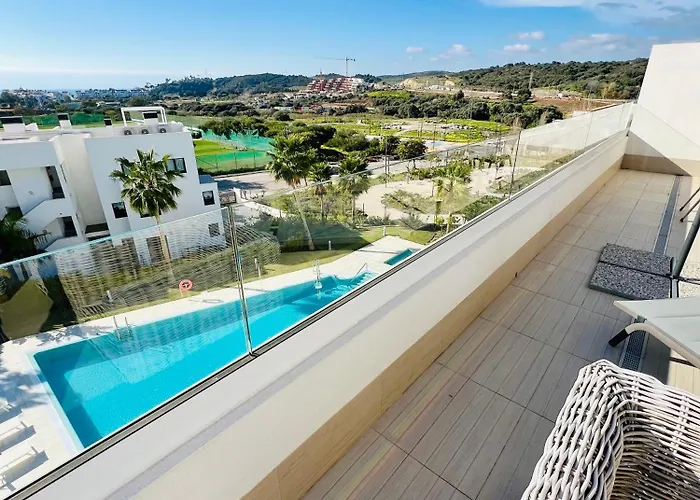 Penthouse Moderne Vue Ideal Pour Sejour En Famille Olas Apartment Estepona